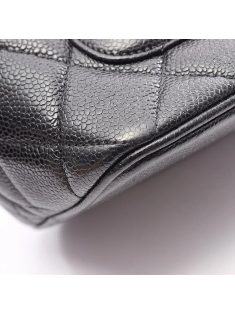 Chanel Tote Reissue Black Caviar Leather